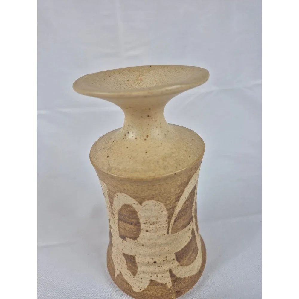 Stoneware Designs West SDW Studio Pottery Bud Vase MCM Ceramic Robert Maxwell